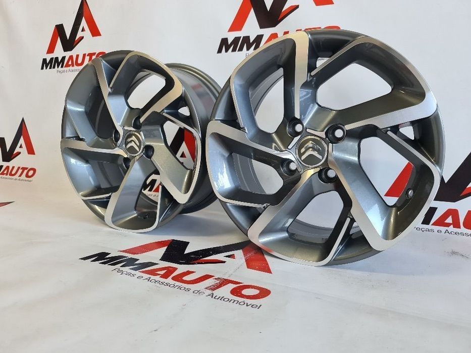 Jantes Citroen Gunmetal Polido 15