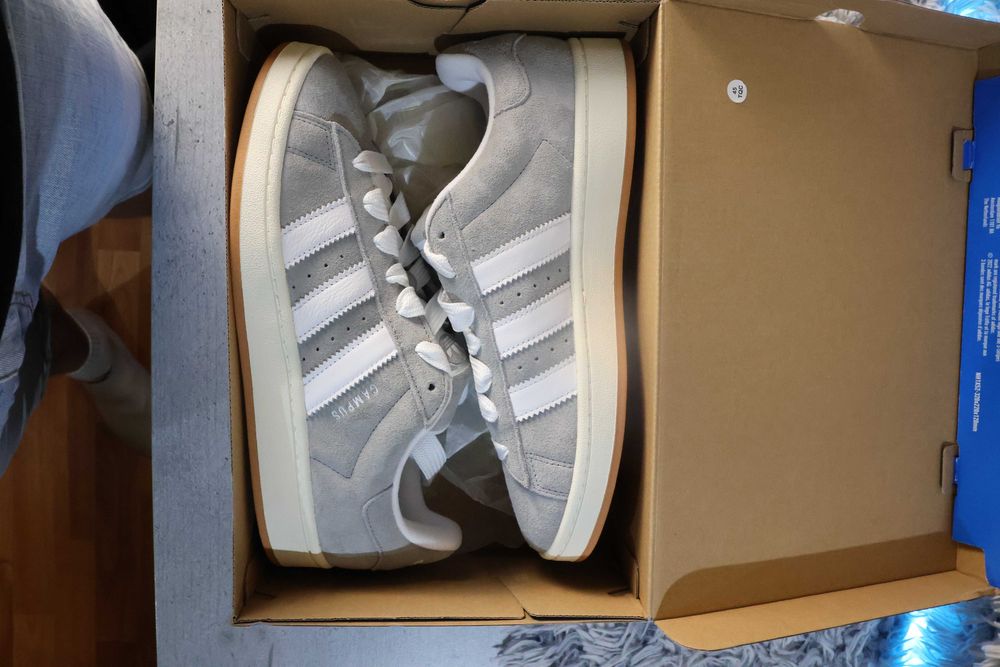 adidas Campus 00s Grey White r.44 – nowe