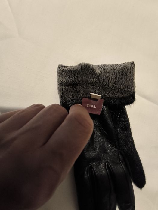 Перчатки кожаные размер S/М