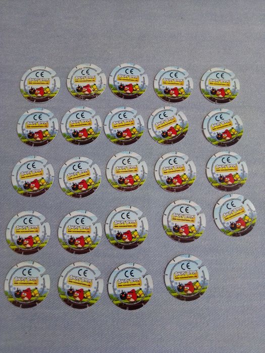 Tazos Angry Birds ( 1' Edição )