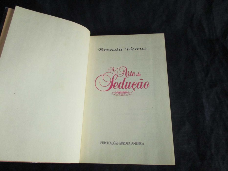 Livro A Arte da Sedução Brenda Venus