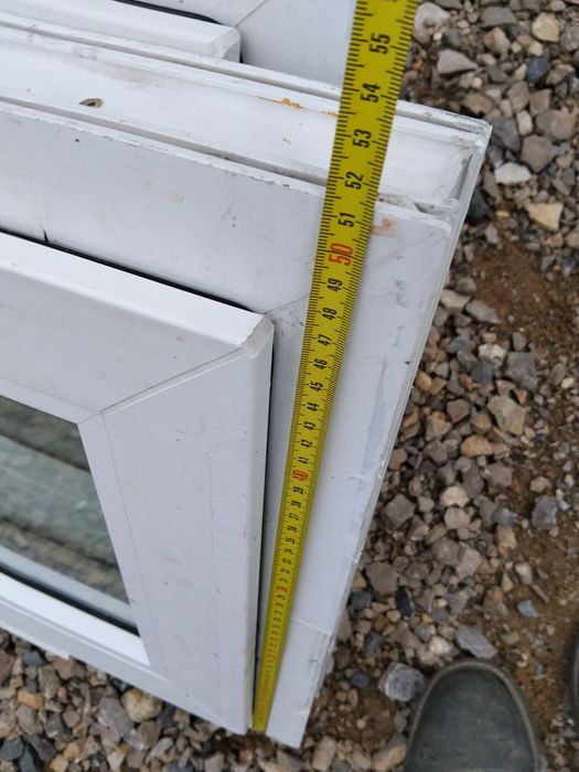 Okno pcv 143 x 51 używane 140 x 50