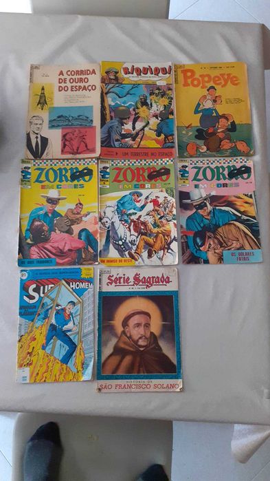 EBAL-Zorro,S.Homem,Série sagrada,Popeye, Pernlonga,Tom&Je,etc