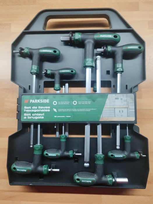 Jogo de chaves torx e allen