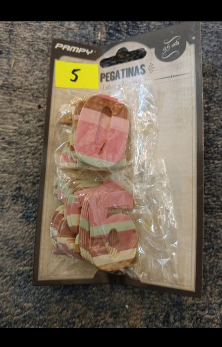 Zestaw naklejek cyferek