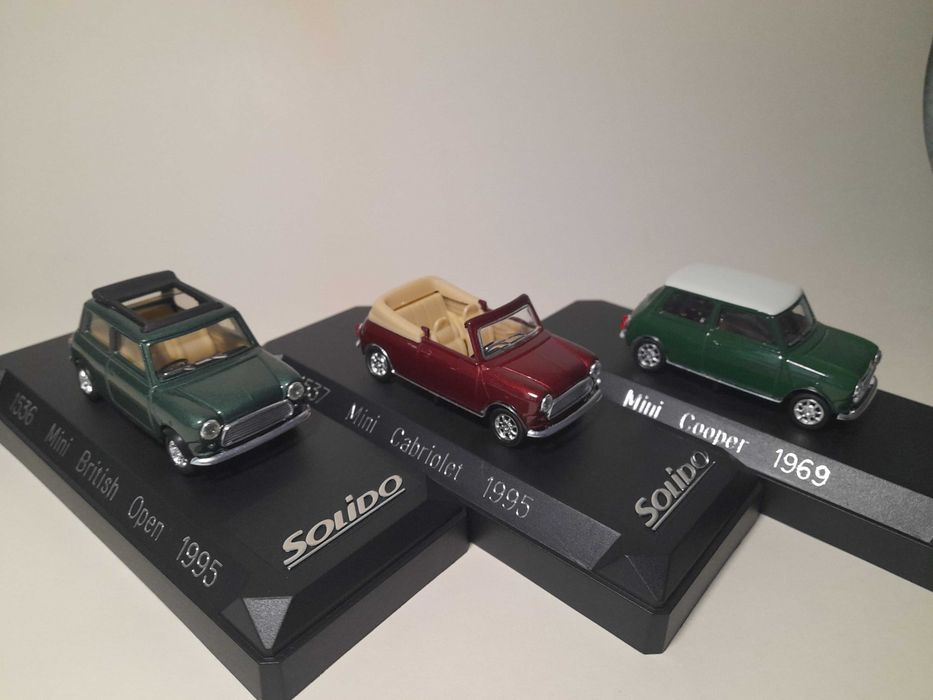 Три коллекционных модели SOLIDO Mini, 1/43
