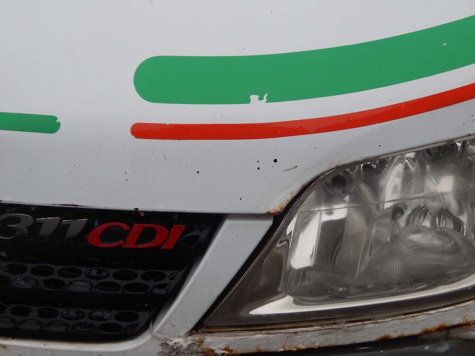 maska przednia mercedes sprinter cdi