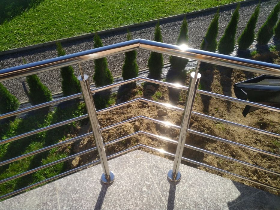 Balustrady balkonowe balustrady nierdzewne