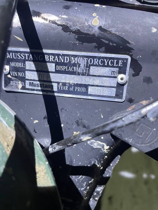 Терміновий Продаж Мустанг Дінго 125