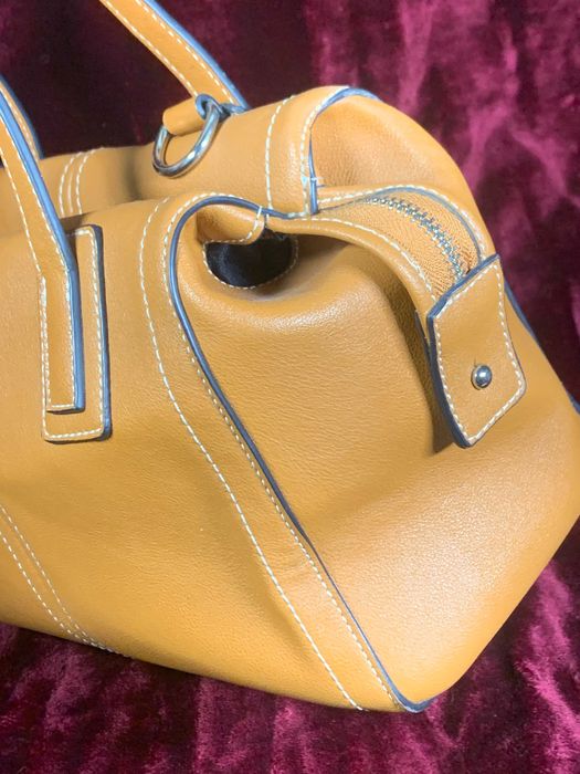 Сумка жіноча саквояж Pieces світло-коричнева / руда з еко-шкіри Н2517