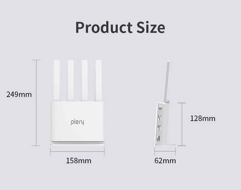 Інтернет без світла - Plery AX300 4G роутер