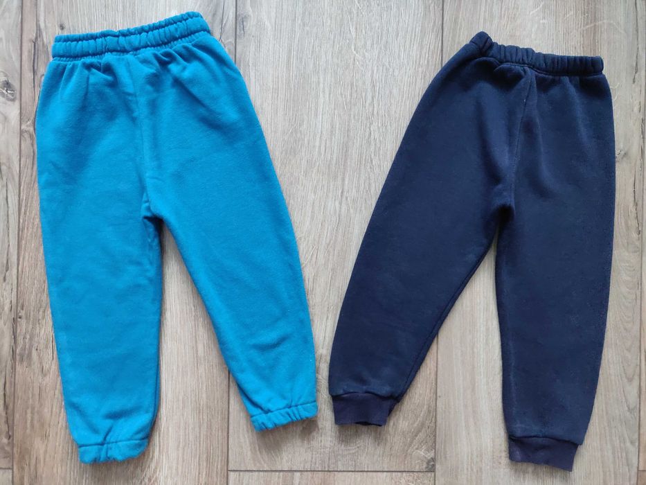 Теплые штаны LCWAIKIKI (Turkey) 92-98 см. 2-4 гг. голубые и синие.