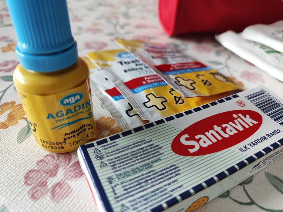 Kit primeiros socorros