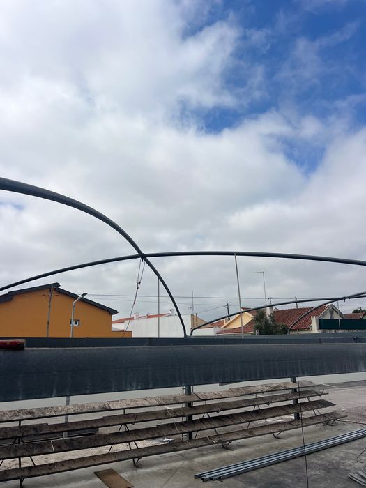 Toldo cobertura de estacionamento