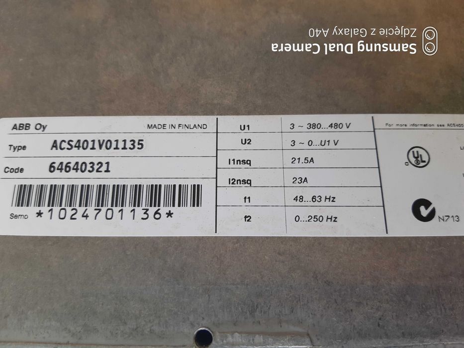 abb 11kw acs401