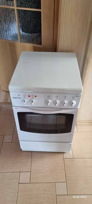 Kuchenka gazowa - elektryczna Mastercook KGE 3411B