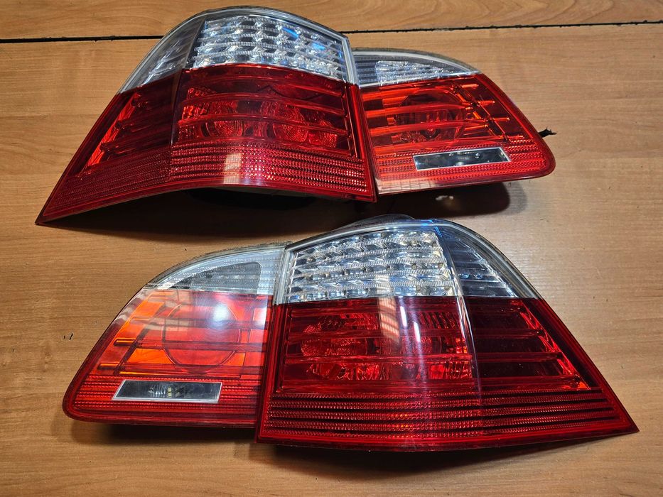 BMW 5 E61 LIFT LCI Lampy Tył KOMPLET Stan BDB Lampa Tył Prawa Lewa