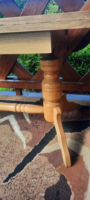 Stół rozkładany drewniany