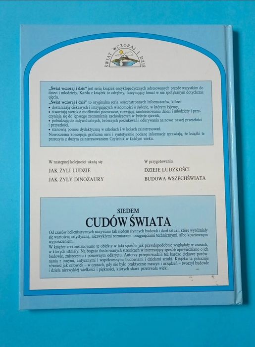 Książka "Siedem cudów świata"