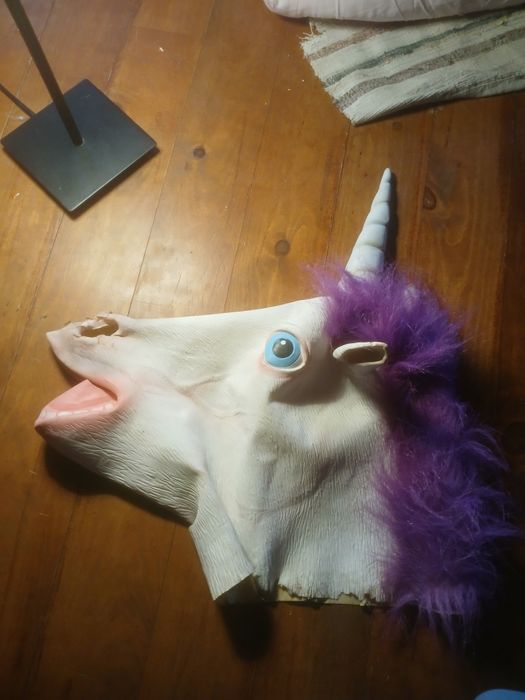 Máscara unicórnio