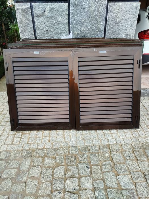 Portadas Alumínio Lâminas Reguláveis