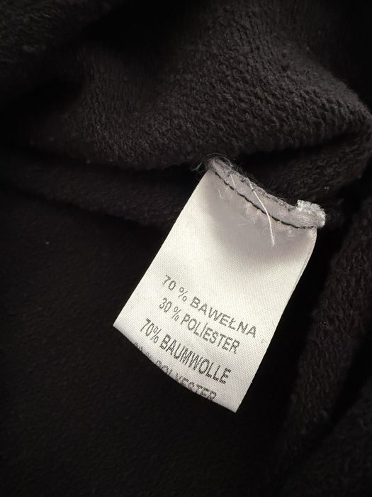 Czarna bluza dzety fredzle nietoperz xs/34 s/36