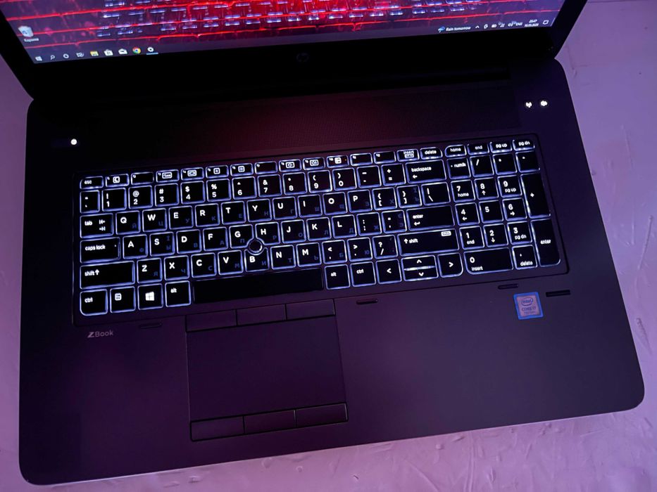17.3" СЕНСОР Экран!! Игровой HP ZBook 17 /Core i7 7700HQ/ + ТОП Видео  (4 ГБ)
