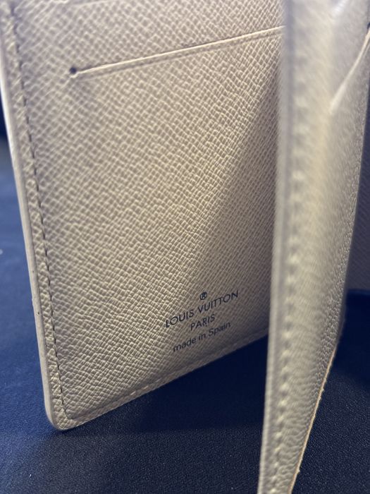 LOUIS VUITTON Carteira Koala Trifold Damier Azur