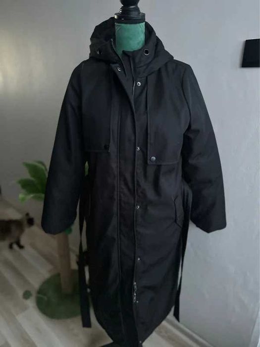 Płaszcz z kapturem ocieplany Medicine