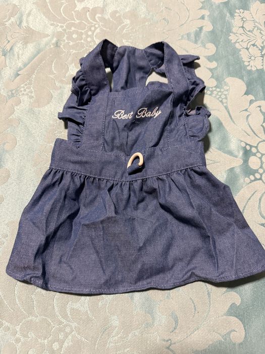 Vendo vestidos de Pet de porte pequeno usado uma unica vez