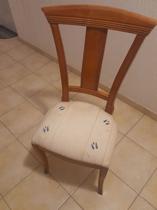 Cadeira de quarto decorativa
