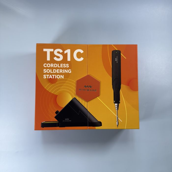 MiniWare TS1C Бездротова Паяльна Станція з Суперконденсатором