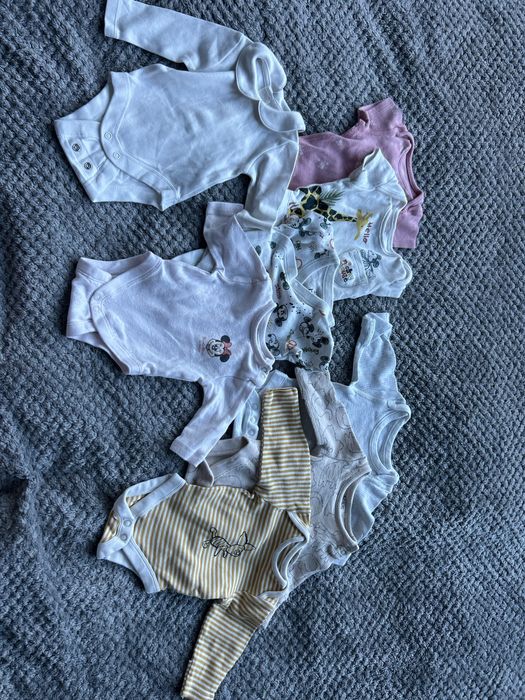 Zestaw body dla dziewczynki, roz 50