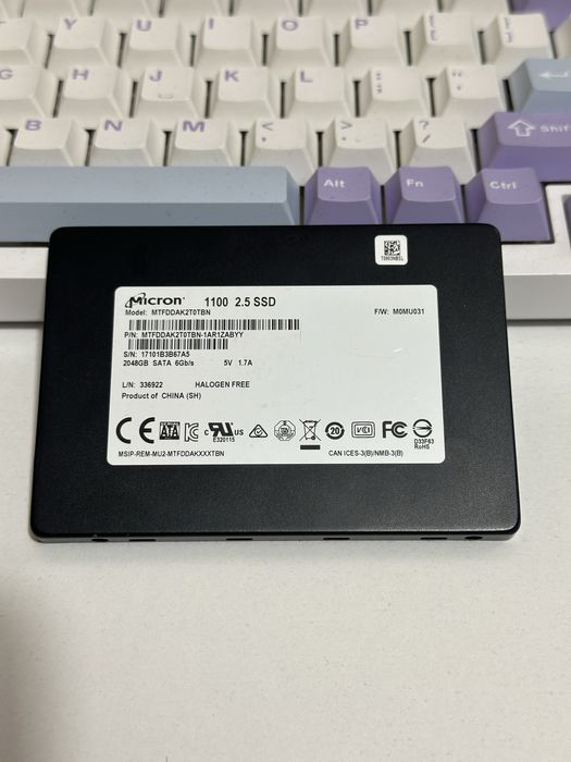 SSD 2TB ссд диск Micron