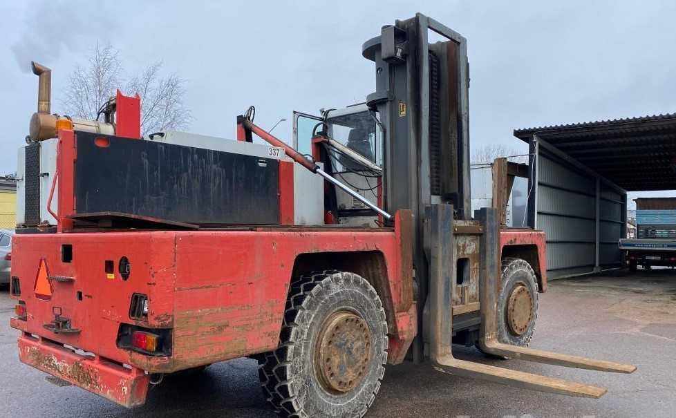 Wózek widłowy Sztaplarka * KALMAR IRON DFQ boczny 18 ton * import RFN