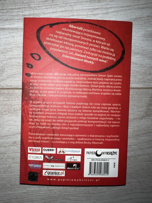 Simon oraz inni homo sapiens - Becky Albertalli