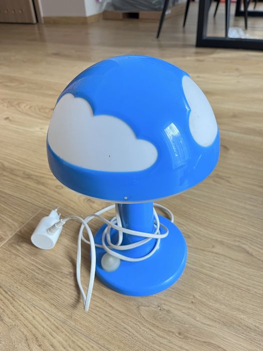 Zestaw lamp Ikea niebieska chmurka Skojig