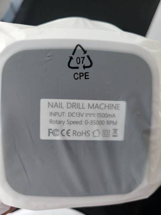 Máquina drill para unhas nunca usada