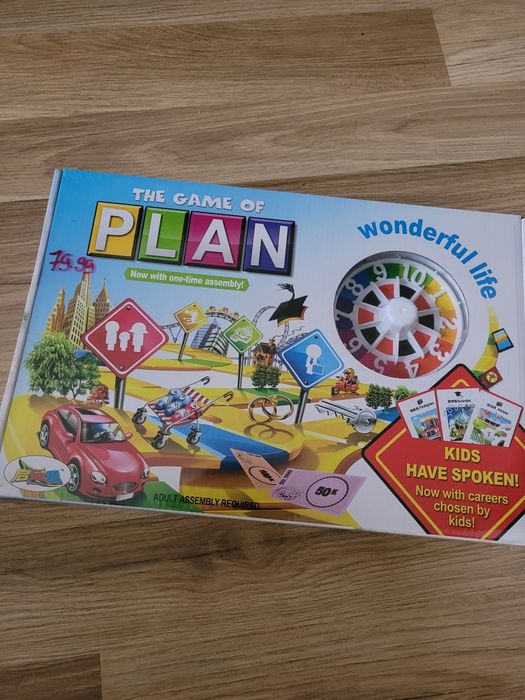 Gra plan wersja angielska planszowa