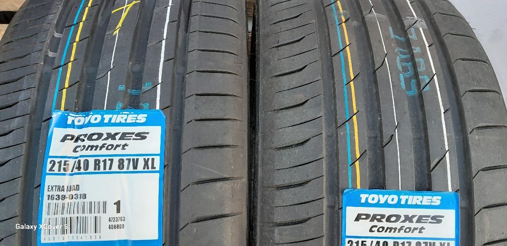 Opony Letnie 215/40/17.TOYOAdres-ZALESIANY 33 A-przy rondzie.