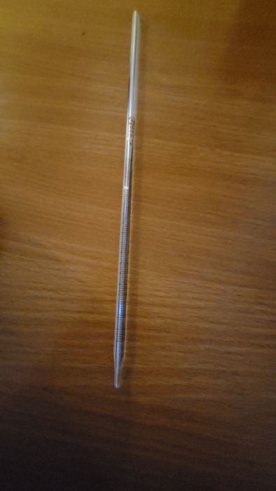 Pipeta miarowa szklana na 0.2cm 3 ml