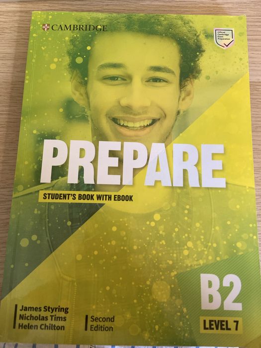 Prepare student’s book with ebook, B2, level 7