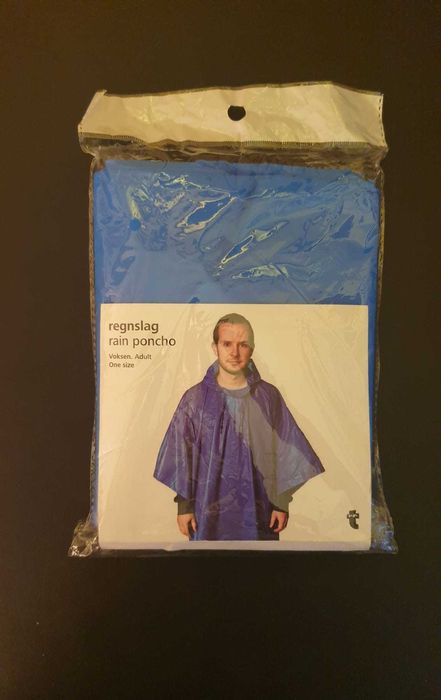 Poncho/Gabardina/"Corta-Vento" Unisexo - Impermeável para a Chuva