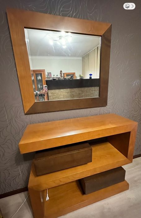 Móvel de sala + mesa+ móvel de entrada