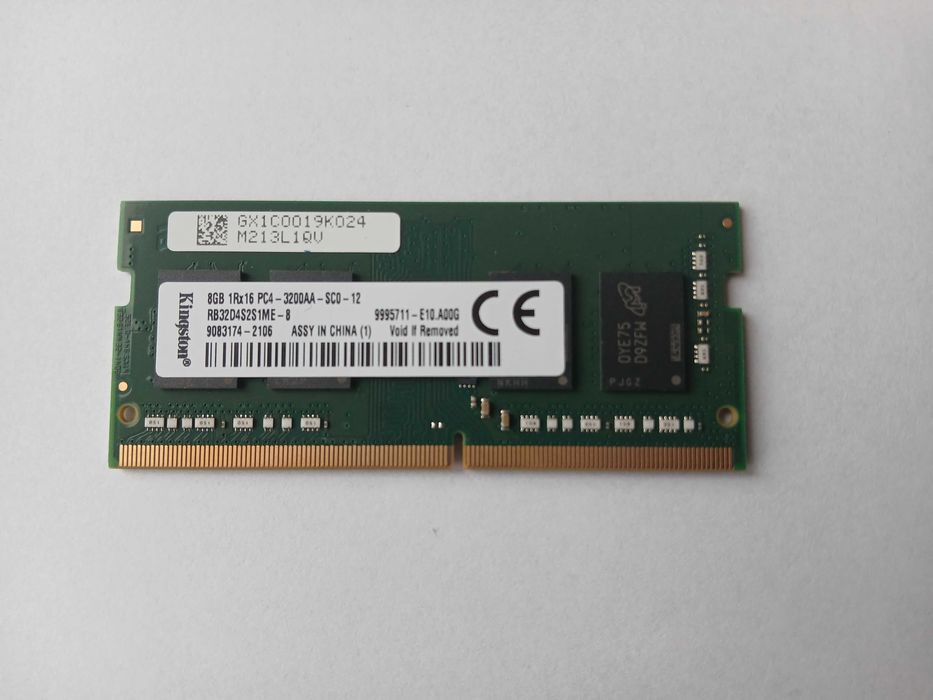 SODIM - do laptopa - DDR4 1x 8GB KINGSTON 3200