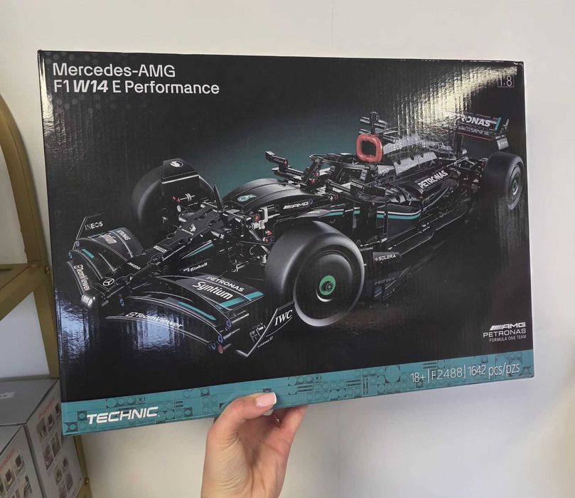 Klocki wzór bolid F1