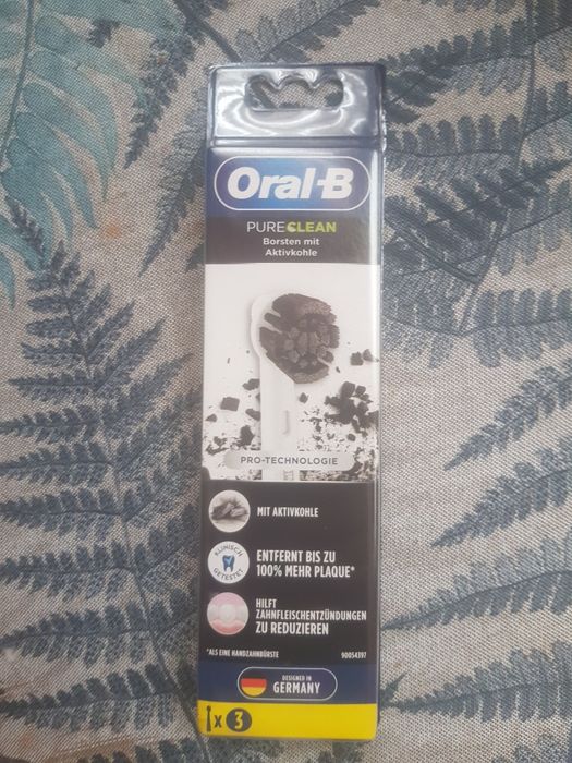 Końcówki do szczoteczki Oral b z węglem