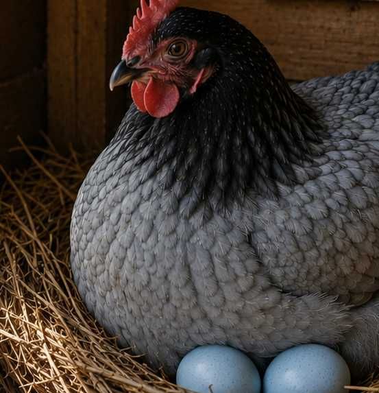 Jajka od kur blue shell niebieska skorupka