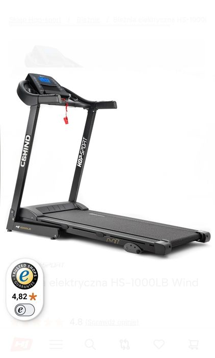 Bieżnia Laufband Wind HS 1000LB Nowa