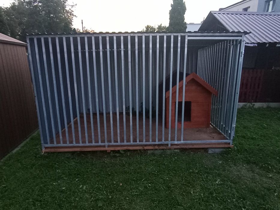 Kojec z budą dla duzego psa - odbiór osobisty